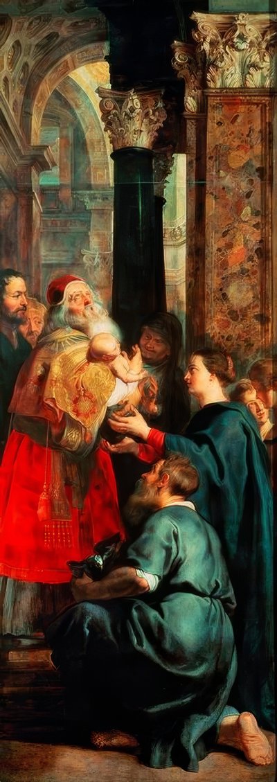 Presentation of Christ in the Temple by Peter Paul Rubens